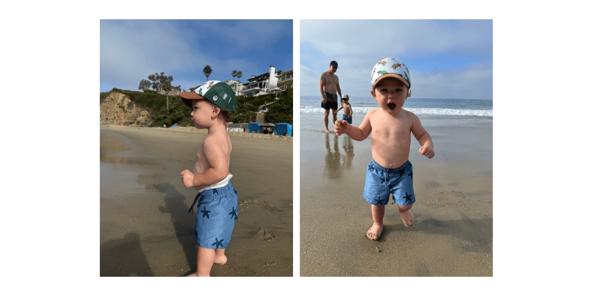 The Kids at Crescent Bay Beach